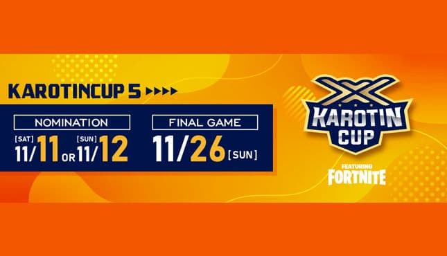 Karotin cup 5 -Fortnite-